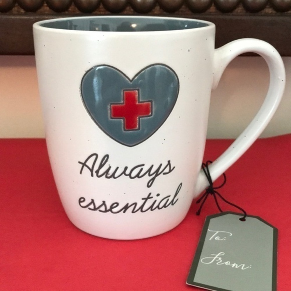 Sheffield -  3/$48 - ‘Always essential’ ceramic mug. NWT  Firm!